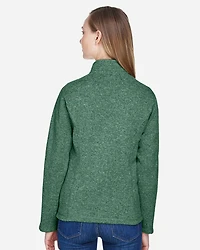 Women's Bristol Full-Zip Sweater Fleece Jacket | T-Shirt Time