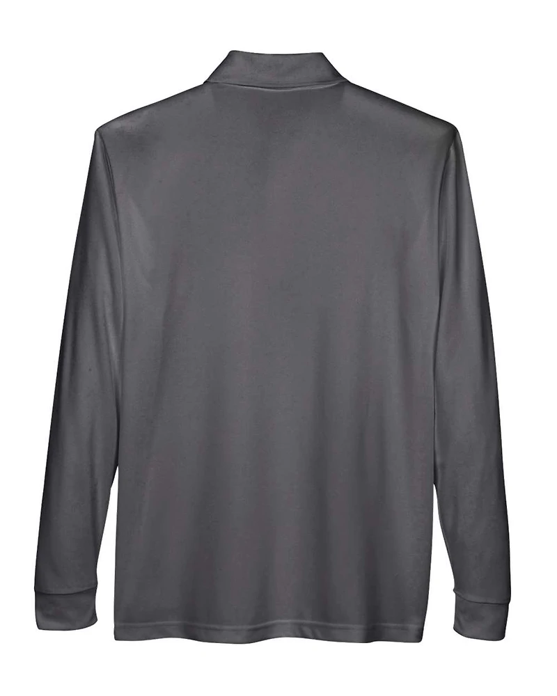 Polo Piqué à Manches Longues et Poche Performance Pinnacle pour Homme