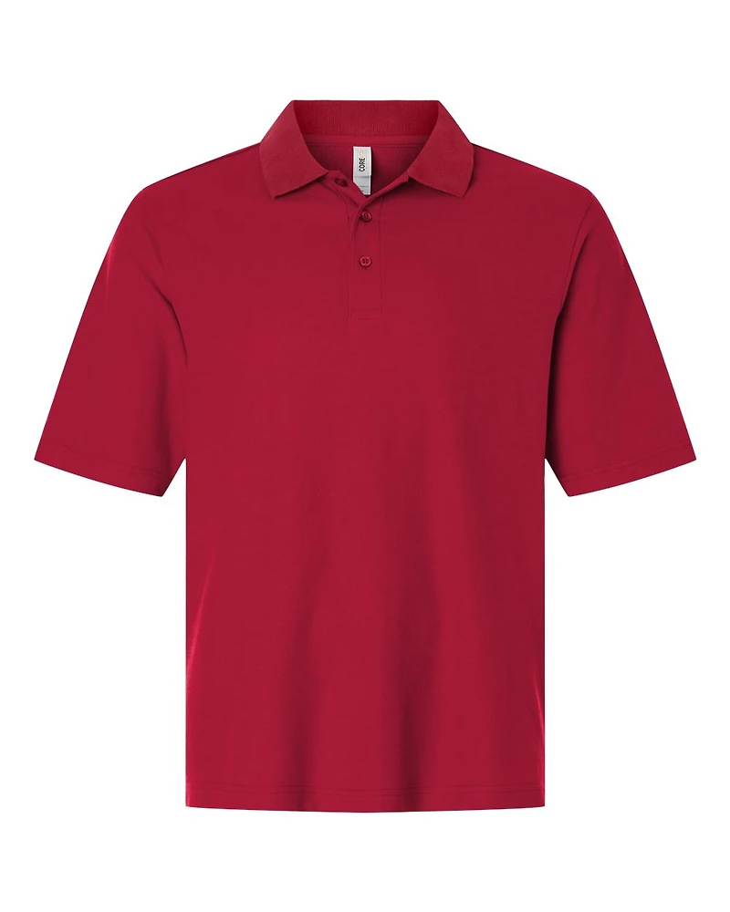 Men's Resolve CVC Performance Pique Polo | T-Shirt Time