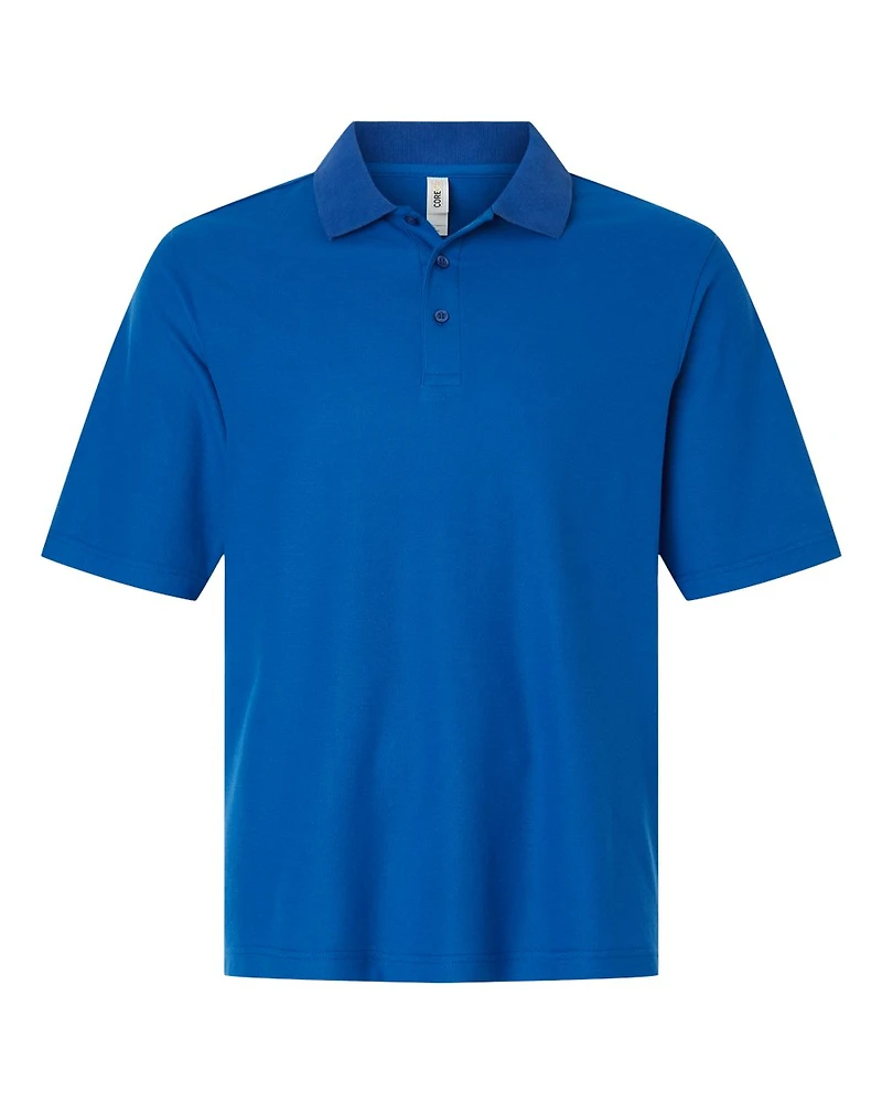 Men's Resolve CVC Performance Pique Polo | T-Shirt Time
