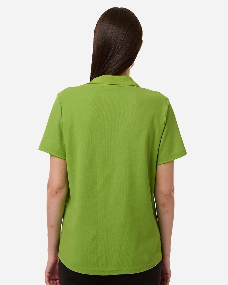 Women's Resolve CVC Performance Pique Polo | T-Shirt Time