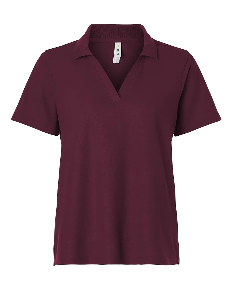 Women's Resolve CVC Performance Pique Polo | T-Shirt Time