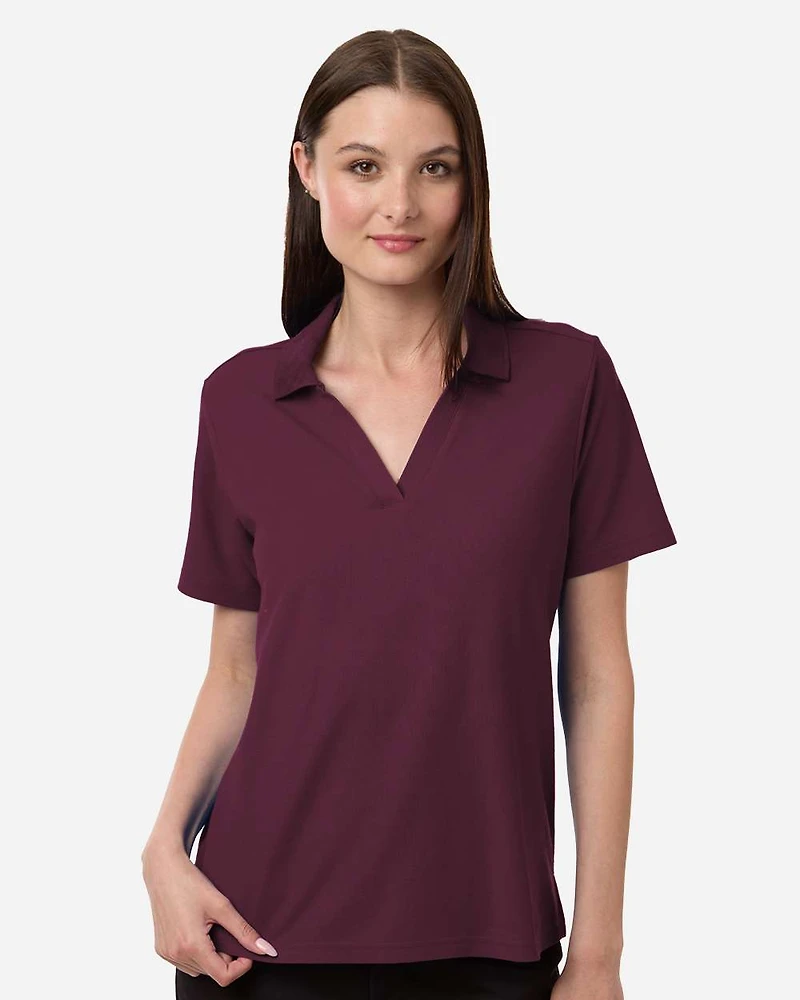 Women's Resolve CVC Performance Pique Polo | T-Shirt Time