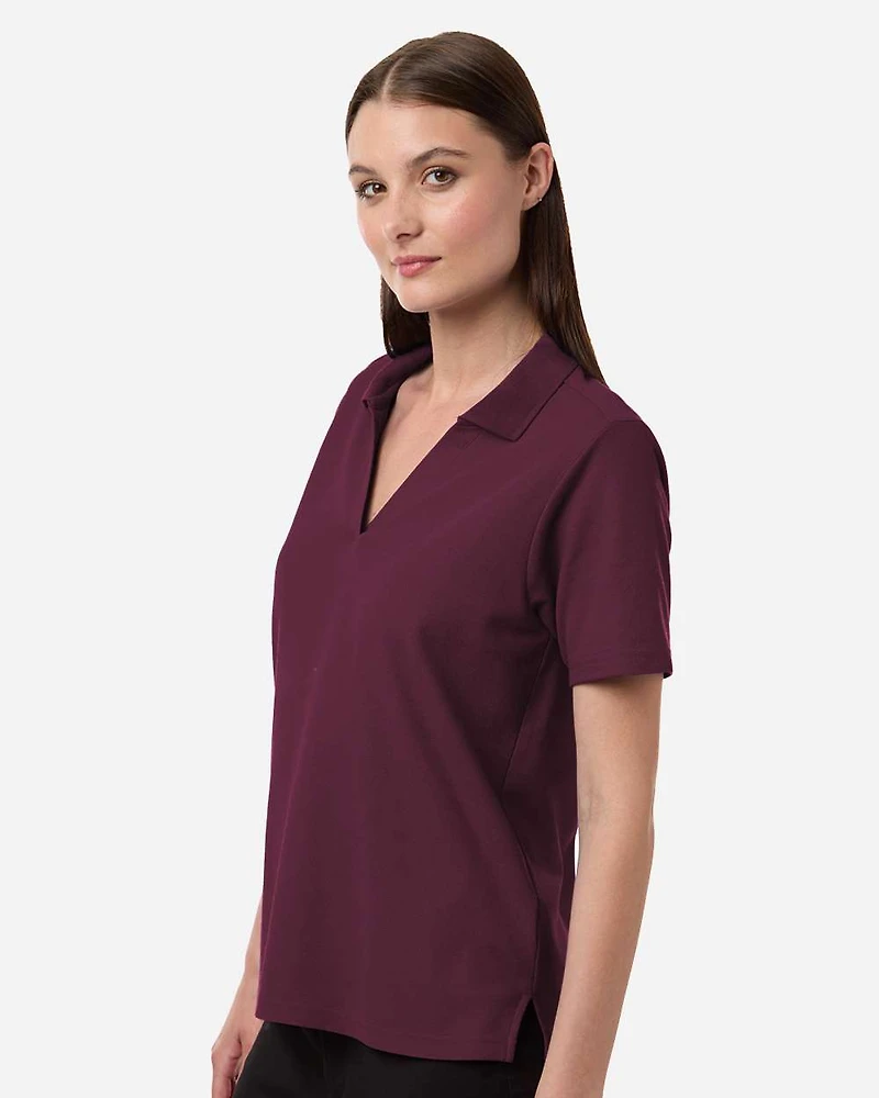 Women's Resolve CVC Performance Pique Polo | T-Shirt Time