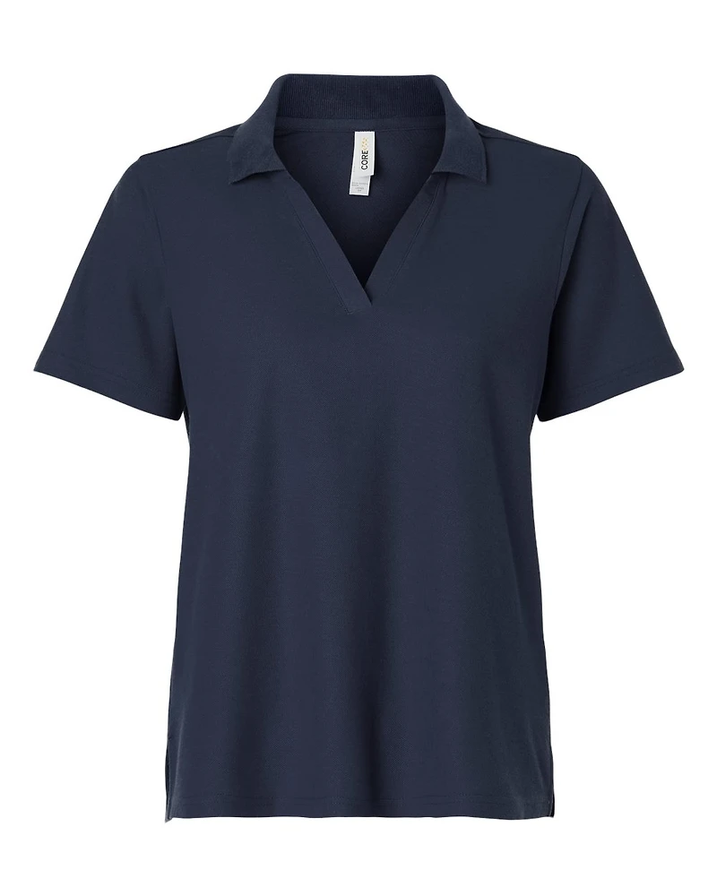 Women's Resolve CVC Performance Pique Polo | T-Shirt Time