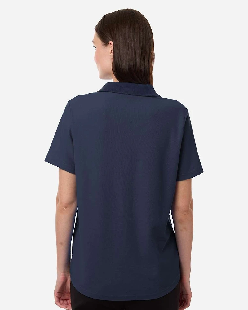Women's Resolve CVC Performance Pique Polo | T-Shirt Time