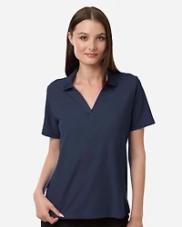 Women's Resolve CVC Performance Pique Polo | T-Shirt Time