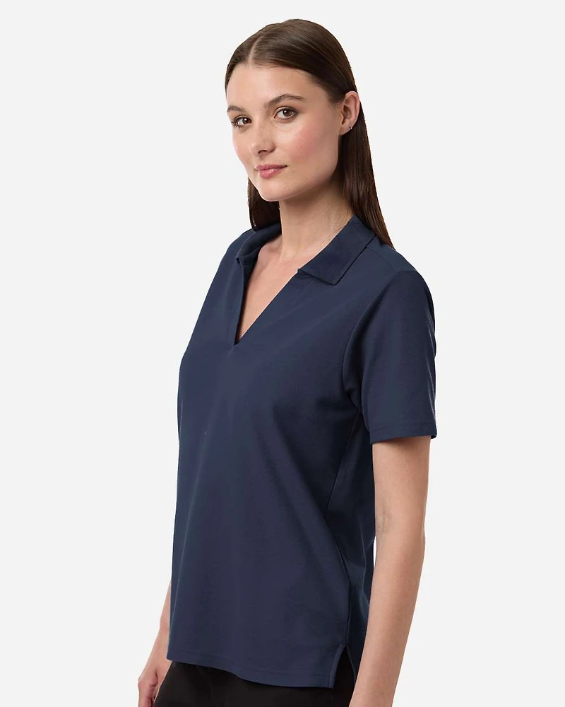 Women's Resolve CVC Performance Pique Polo | T-Shirt Time