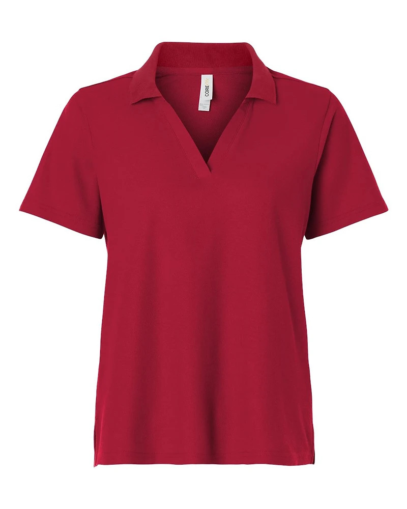 Women's Resolve CVC Performance Pique Polo | T-Shirt Time