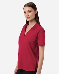 Women's Resolve CVC Performance Pique Polo | T-Shirt Time