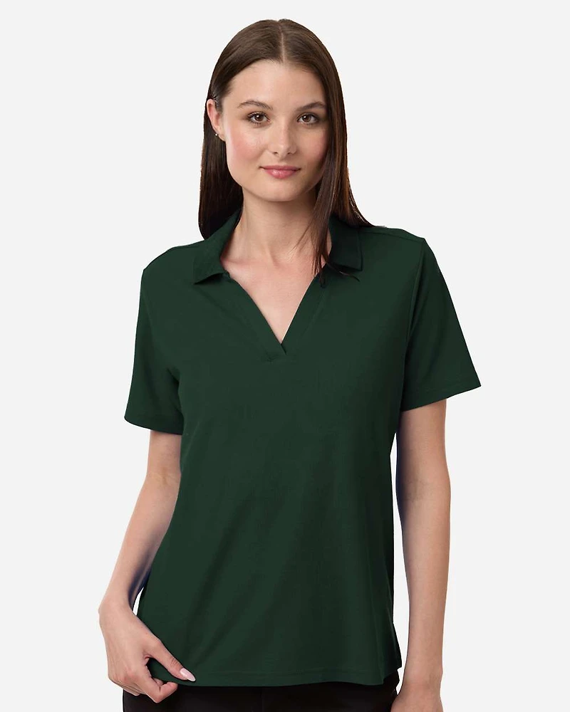 Women's Resolve CVC Performance Pique Polo | T-Shirt Time