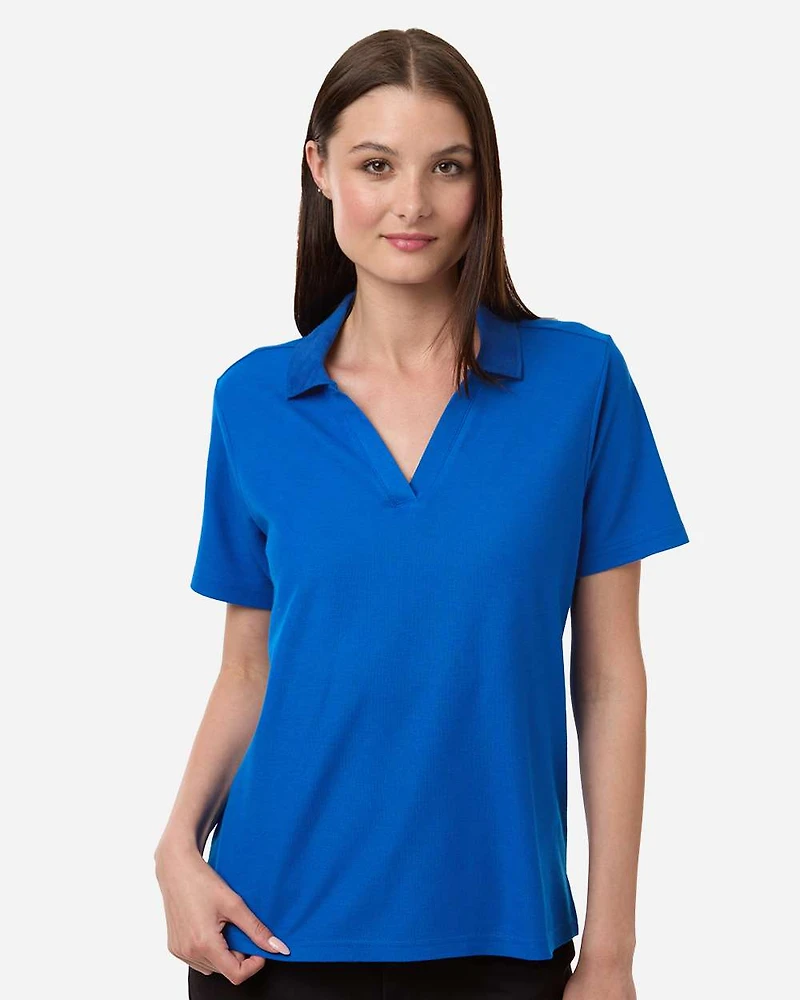 Women's Resolve CVC Performance Pique Polo | T-Shirt Time