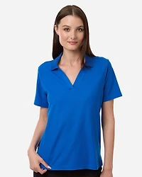 Women's Resolve CVC Performance Pique Polo | T-Shirt Time