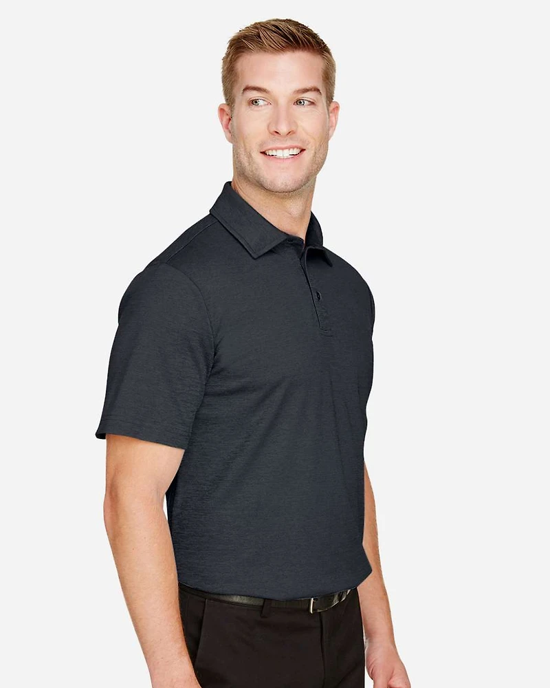 Men's CrownLux Performance® Address Mélange Polo | T-Shirt Time