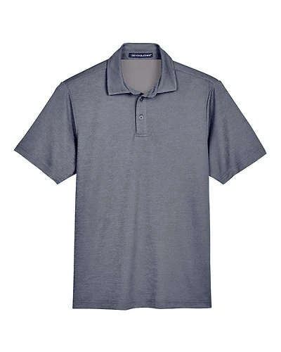 Men's CrownLux Performance® Address Mélange Polo | T-Shirt Time