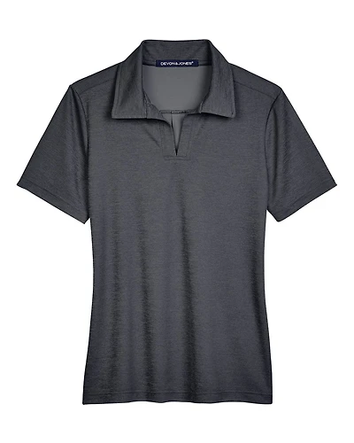 Women's CrownLux Performance® Address Melange Polo | T-Shirt Time