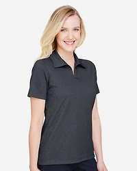Women's CrownLux Performance® Address Melange Polo | T-Shirt Time