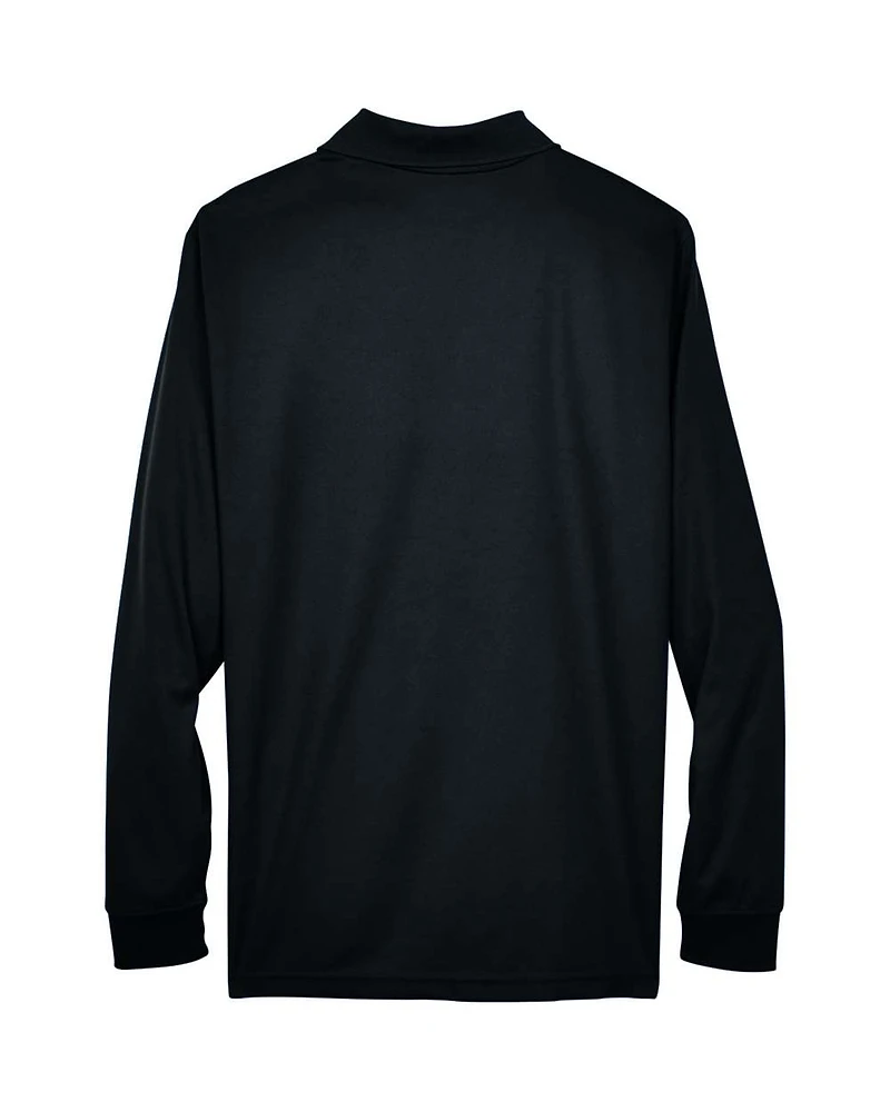 Men's Pinnacle Performance Long Sleeve Piqué Polo | T-Shirt Time