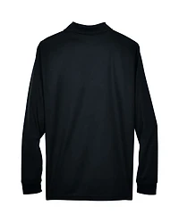 Men's Pinnacle Performance Long Sleeve Piqué Polo | T-Shirt Time