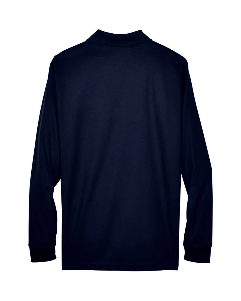 Men's Pinnacle Performance Long Sleeve Piqué Polo | T-Shirt Time