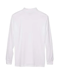 Men's Pinnacle Performance Long Sleeve Piqué Polo | T-Shirt Time