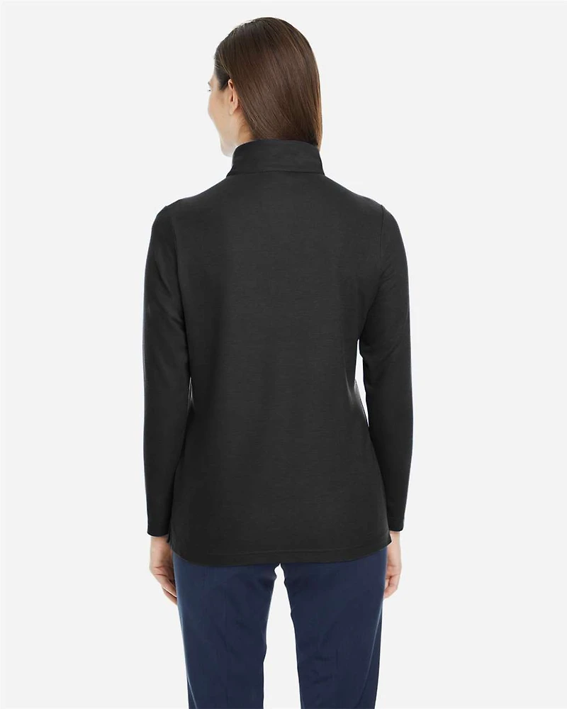 Women's Fusion ChromaSoft™ Pique Quarter-Zip Pullover | T-Shirt Time