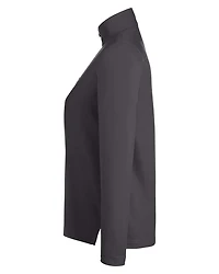 Pull piqué ChromaSoft™ Fusion pour femmes à fermeture éclair un quart