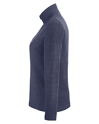 Pull piqué ChromaSoft™ Fusion pour femmes à fermeture éclair un quart