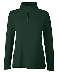 Women's Fusion ChromaSoft™ Pique Quarter-Zip Pullover | T-Shirt Time