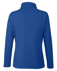 Pull piqué ChromaSoft™ Fusion pour femmes à fermeture éclair un quart