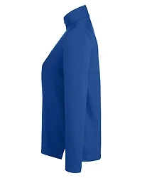 Pull piqué ChromaSoft™ Fusion pour femmes à fermeture éclair un quart