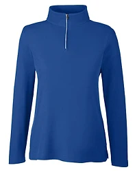 Pull piqué ChromaSoft™ Fusion pour femmes à fermeture éclair un quart