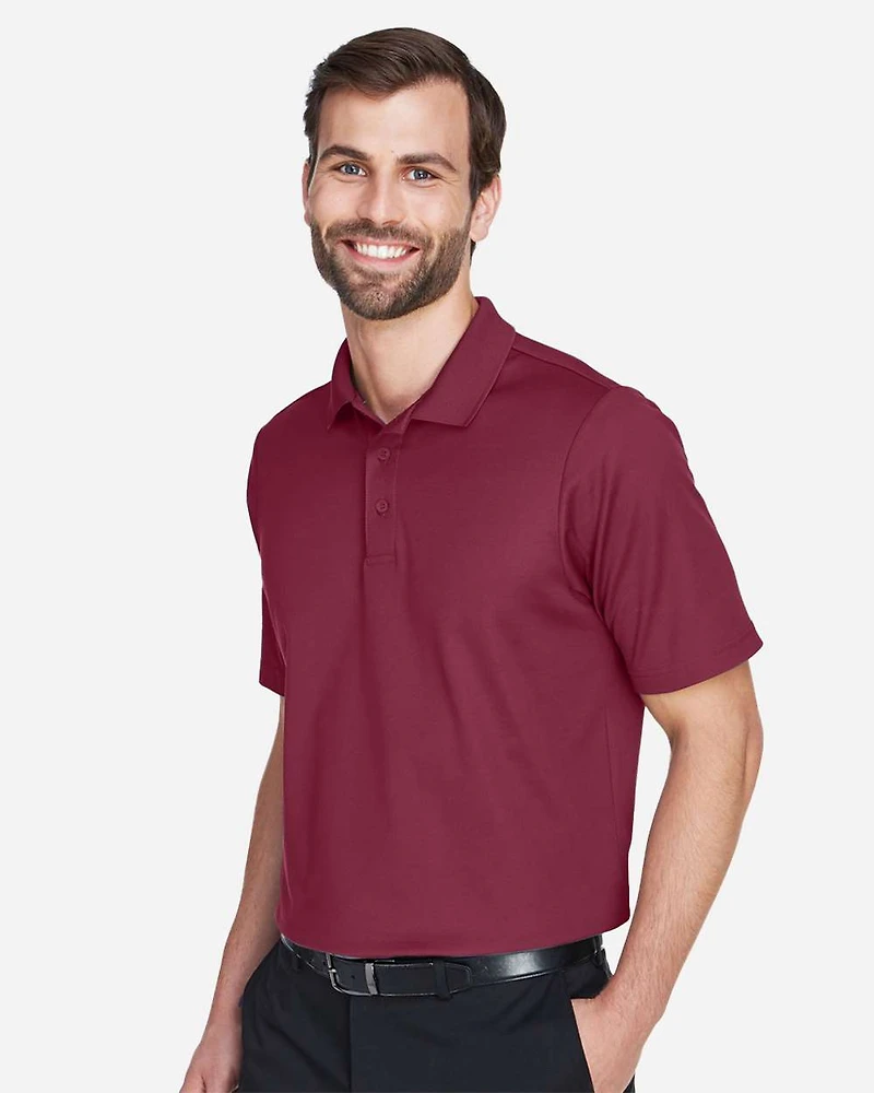Men's CrownLux Performance® Plaited Polo | T-Shirt Time