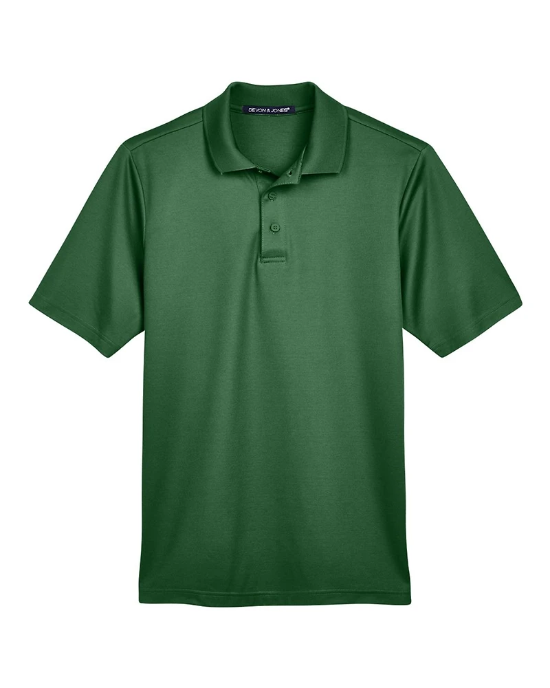 Men's CrownLux Performance® Plaited Polo | T-Shirt Time