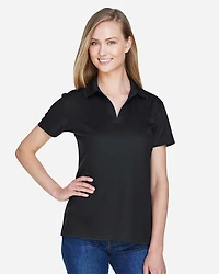 Women's CrownLux Performance® Plaited Polo | T-Shirt Time