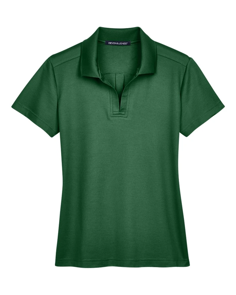 Women's CrownLux Performance® Plaited Polo | T-Shirt Time