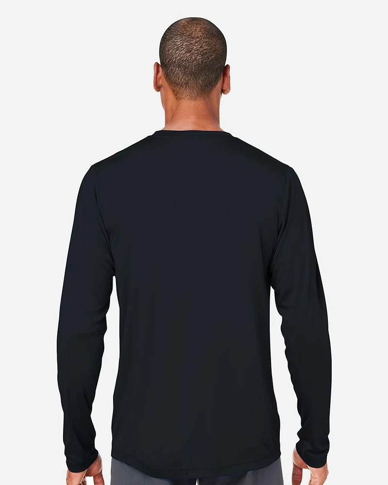 Unisex Capital Long Sleeve Performance T-Shirt | Time