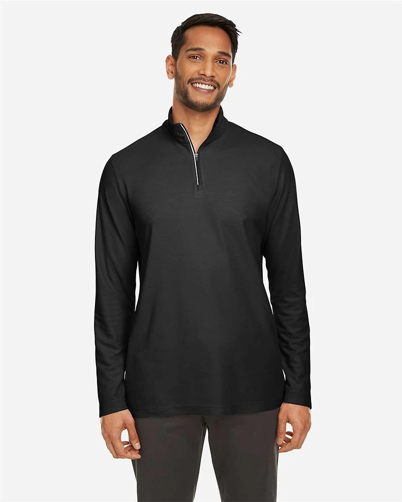 Men's Fusion ChromaSoft™ Pique Quarter-Zip Pullover | T-Shirt Time