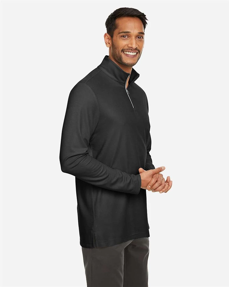 Men's Fusion ChromaSoft™ Pique Quarter-Zip Pullover | T-Shirt Time