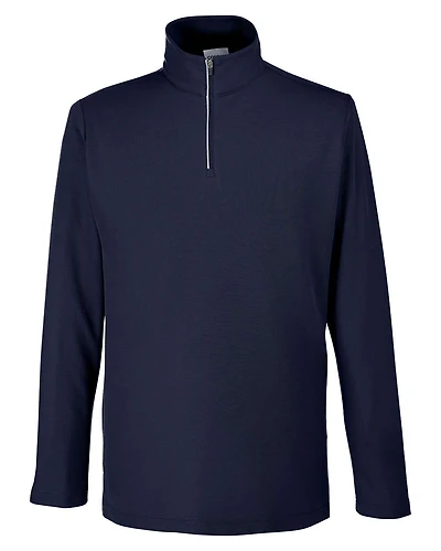 Men’s Fusion ChromaSoft™ Pique Quarter-Zip Pullover