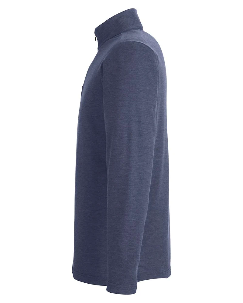 Pullover quart de tour Piqué ChromaSoft™ pour Hommes