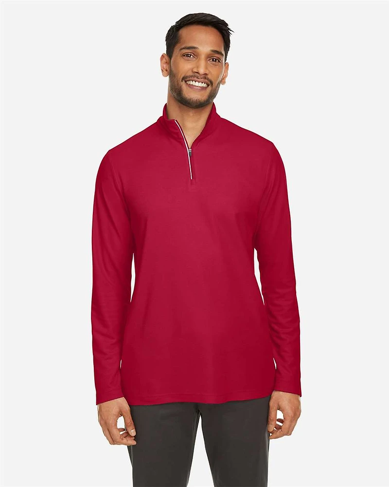 Pullover quart de tour Piqué ChromaSoft™ pour Hommes