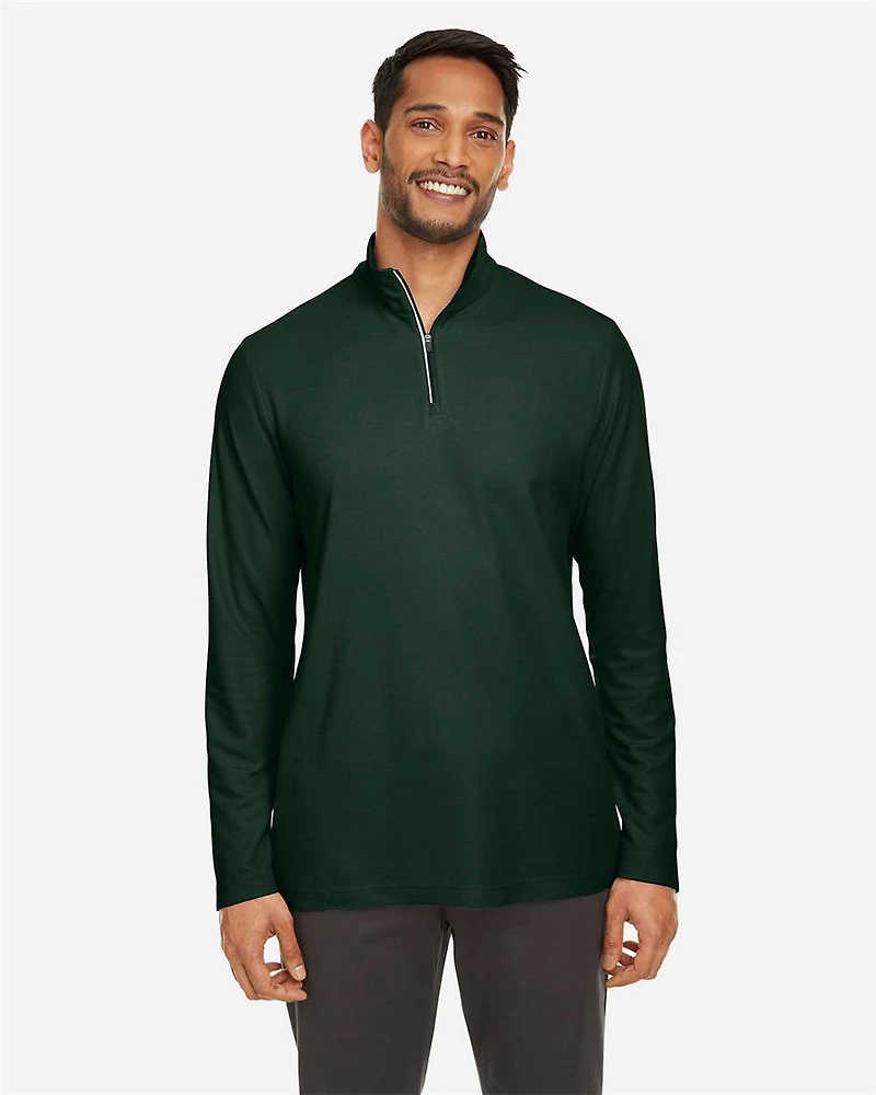 Men's Fusion ChromaSoft™ Pique Quarter-Zip Pullover | T-Shirt Time