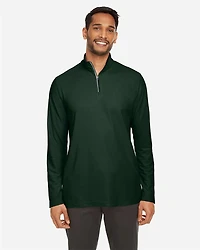 Men's Fusion ChromaSoft™ Pique Quarter-Zip Pullover | T-Shirt Time