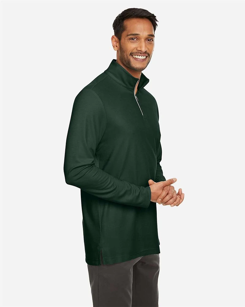 Men's Fusion ChromaSoft™ Pique Quarter-Zip Pullover | T-Shirt Time