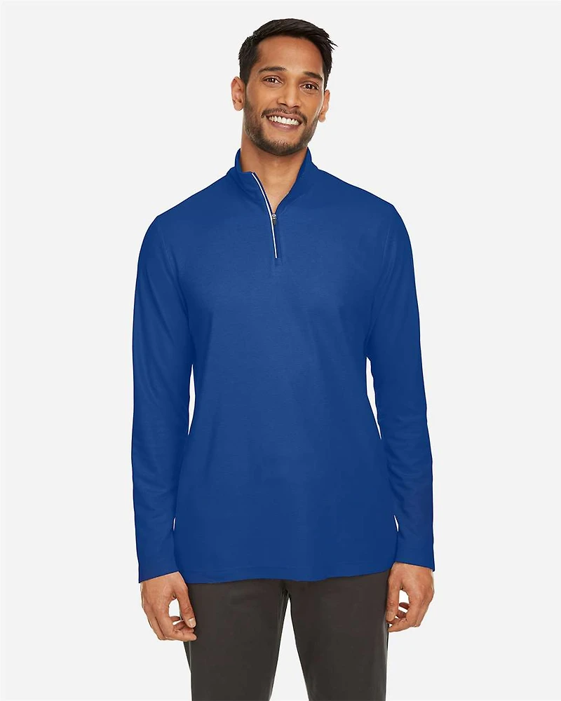 Pullover quart de tour Piqué ChromaSoft™ pour Hommes