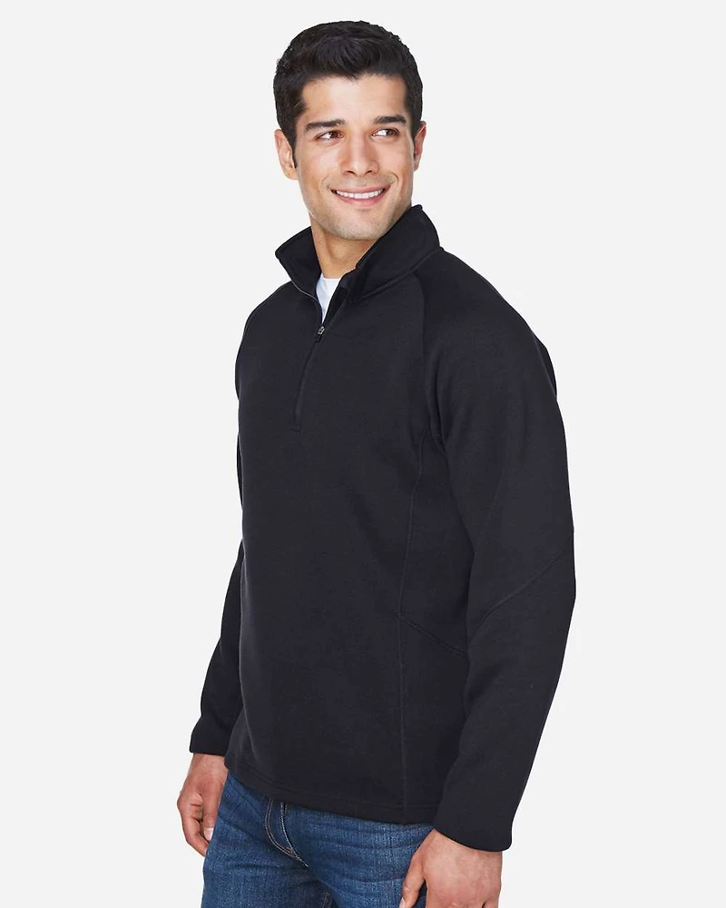 Unisex Bristol Sweater Fleece Quarter-Zip Pullover | T-Shirt Time