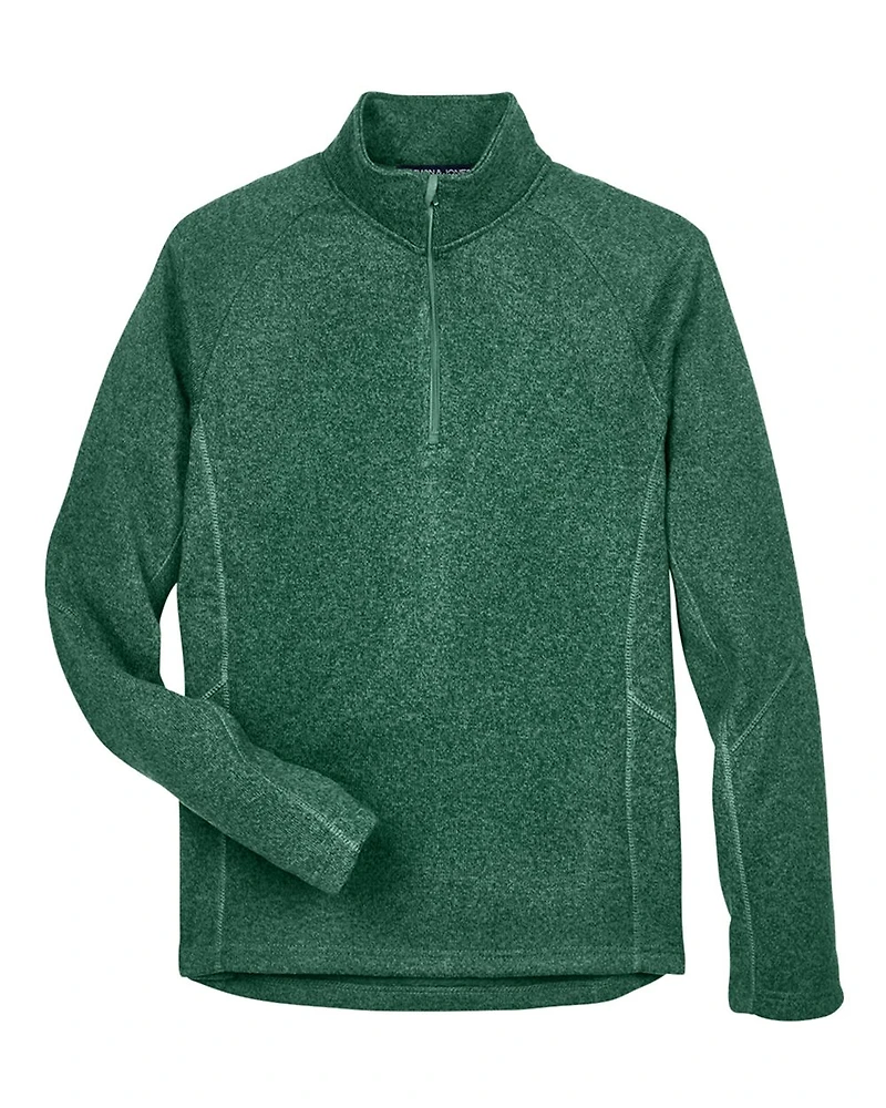 Unisex Bristol Sweater Fleece Quarter-Zip Pullover | T-Shirt Time