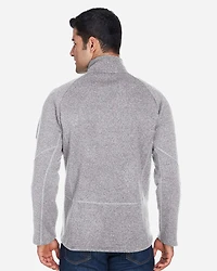Pull polaire Bristol unisexe à fermeture quart de tour
