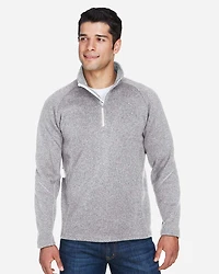 Pull polaire Bristol unisexe à fermeture quart de tour
